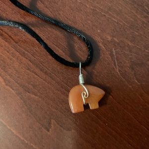 Bear necklace